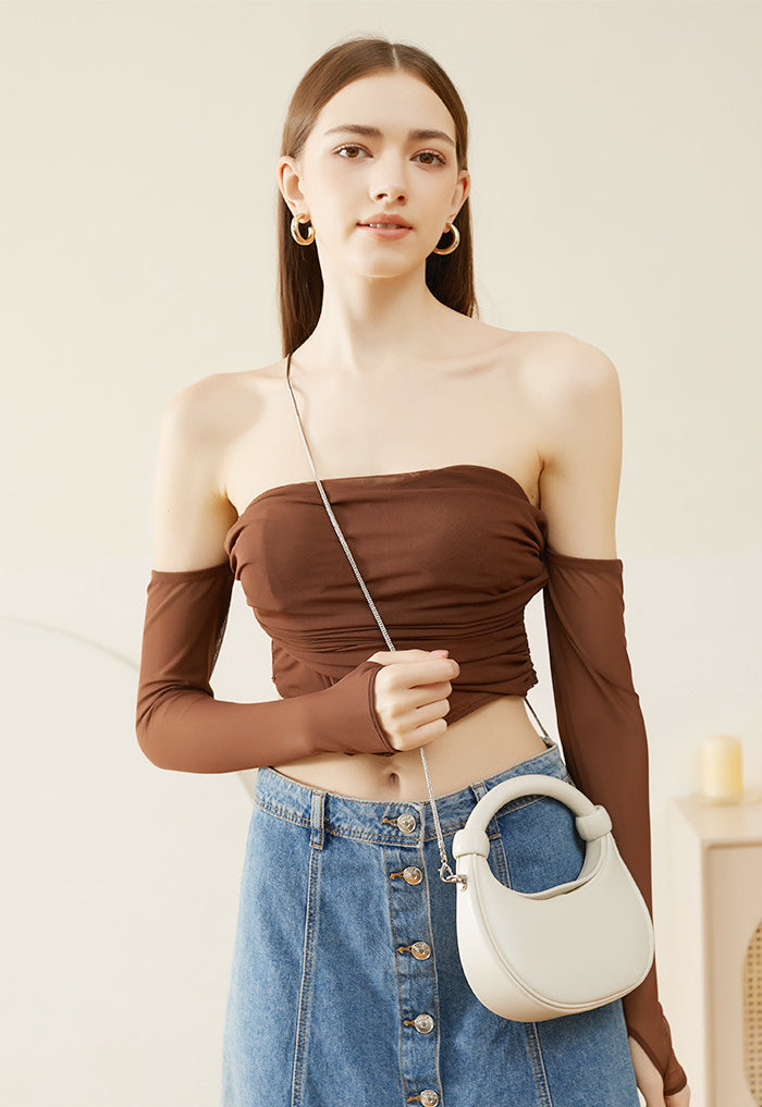 Yenesy Women Moon Mini Underarm Bag