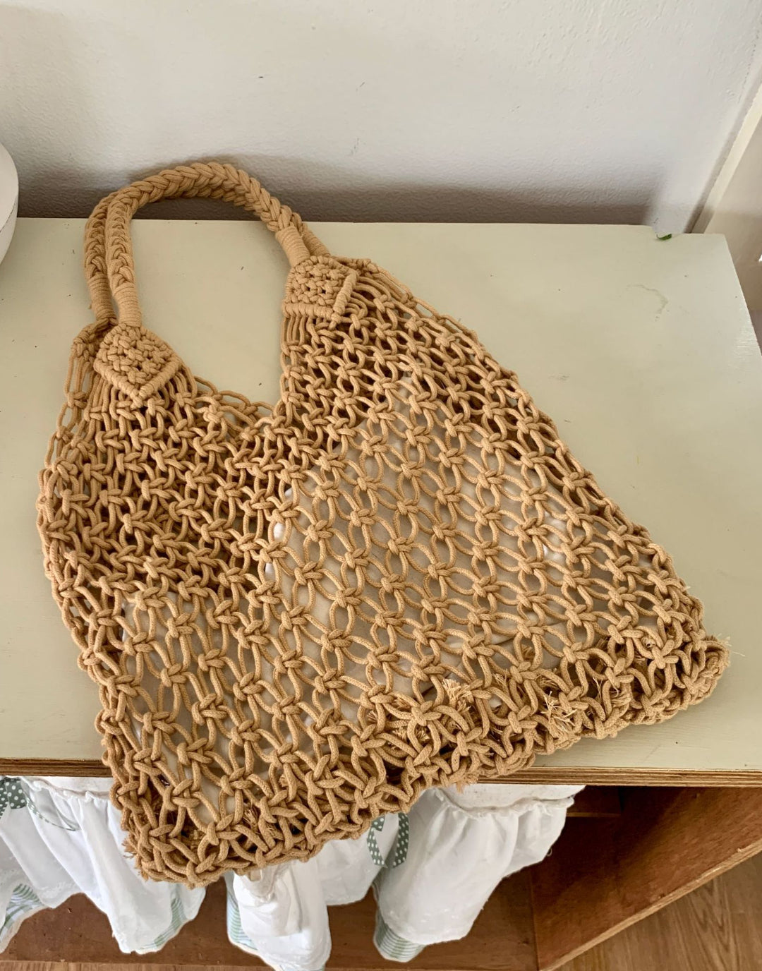 Women Woven Tote Large Beach Handmade Weaving Shoulder&Underarm Bag