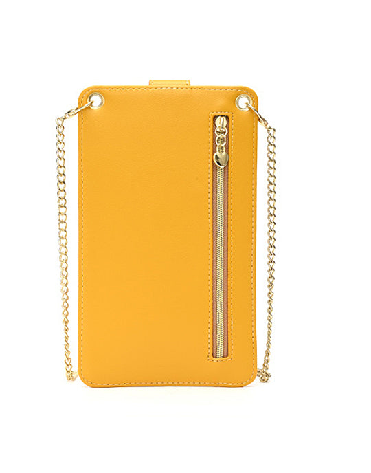 Metal Chain Thin Women Phone Bag