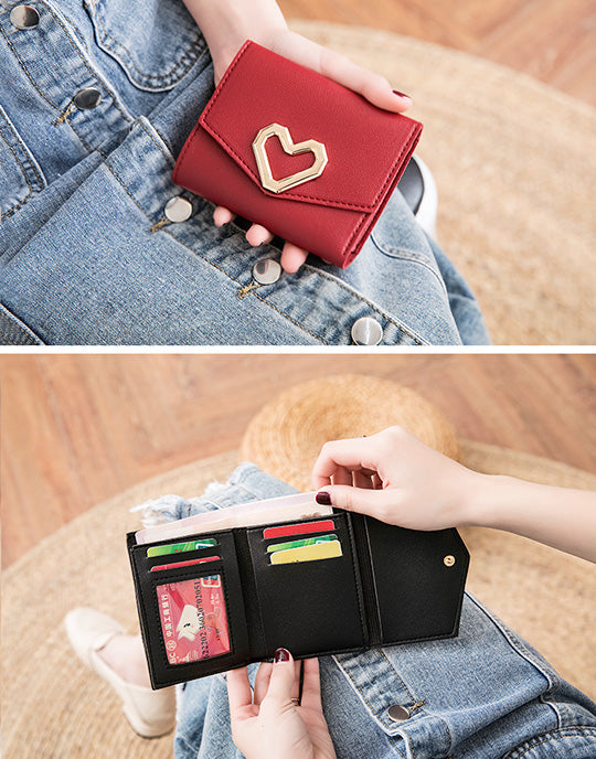 Heart Shaped Small Wallet