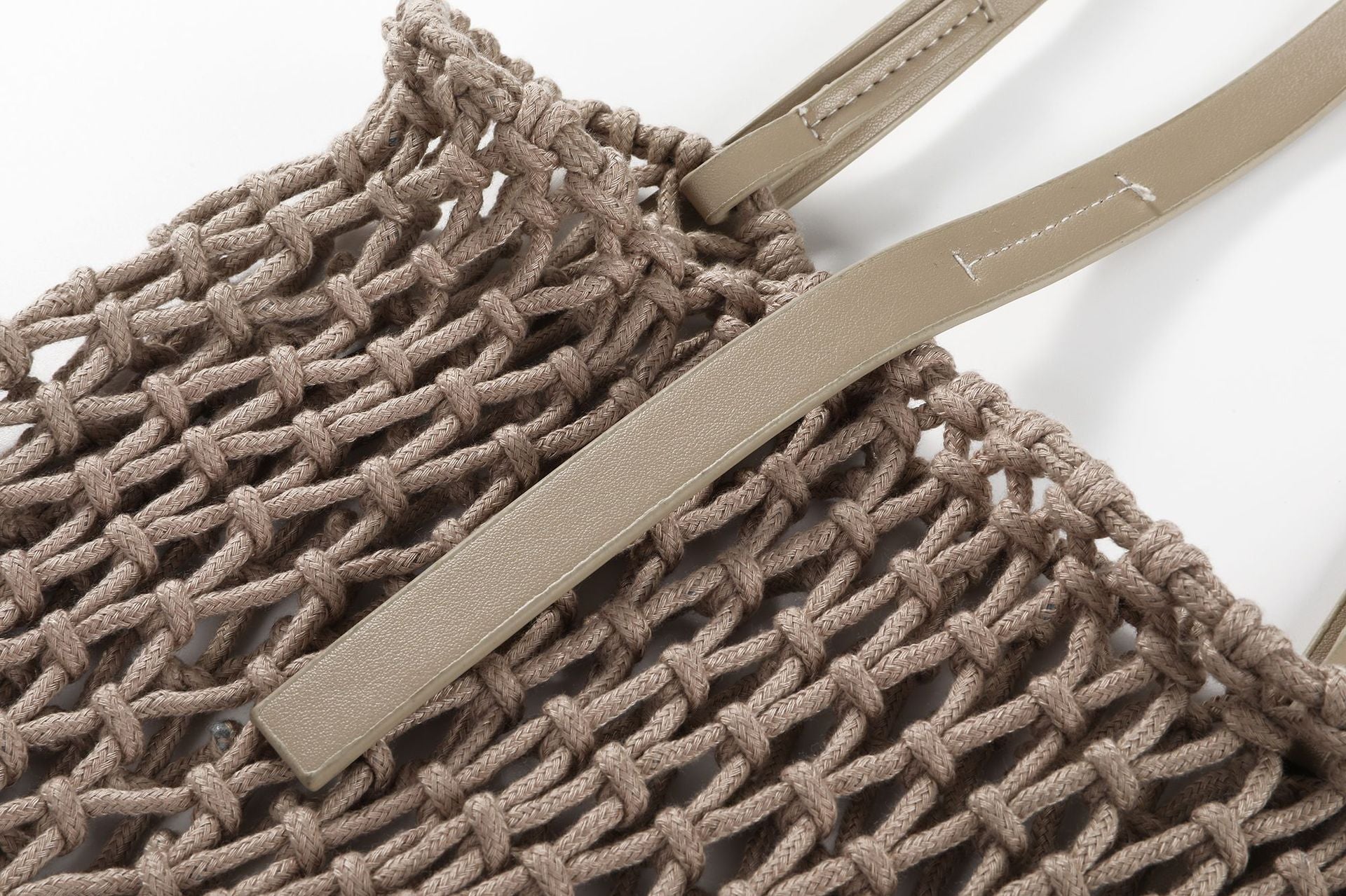 Cotton Rope Beach Bag With Inner Bag