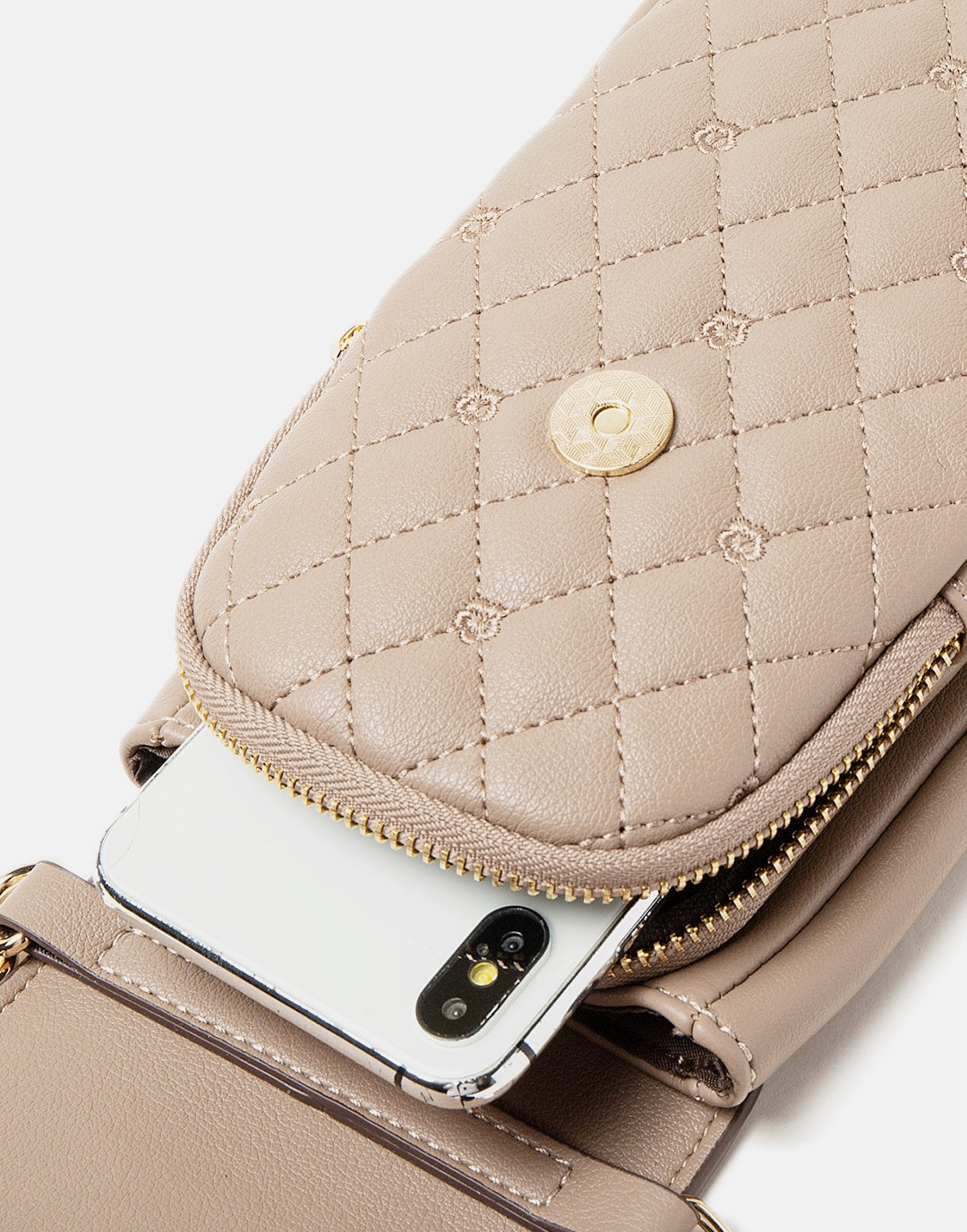 Yenesy Quilted Purse&Mini Phone Bag