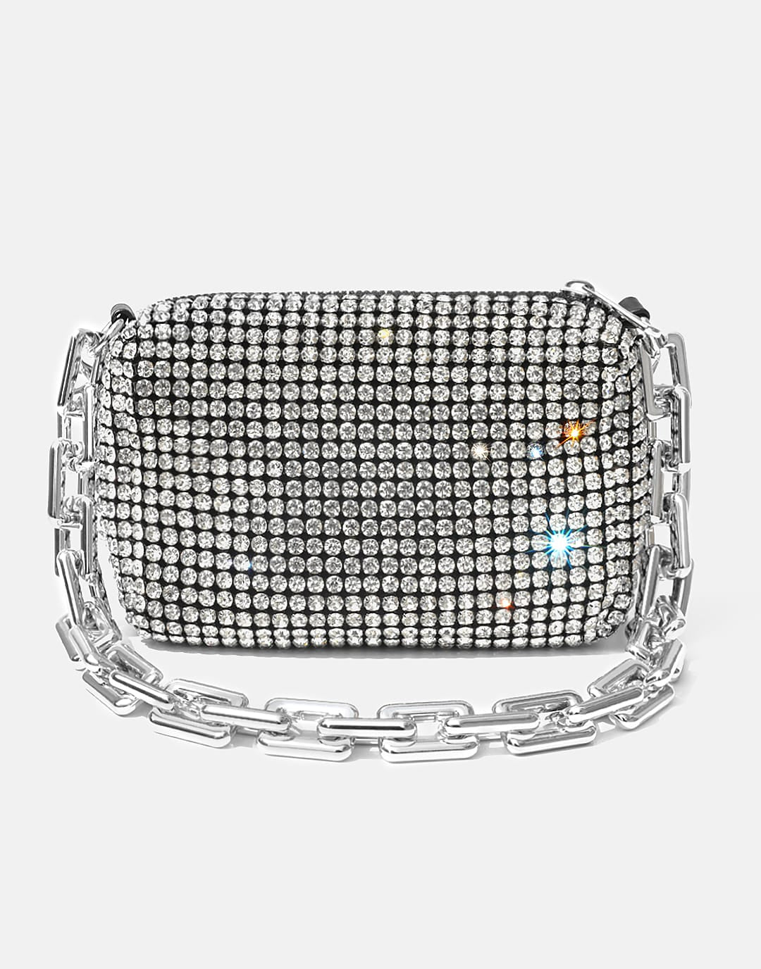 Crystal Rhinestone Cross-body Bag Women's Rhinestone Evening Bag