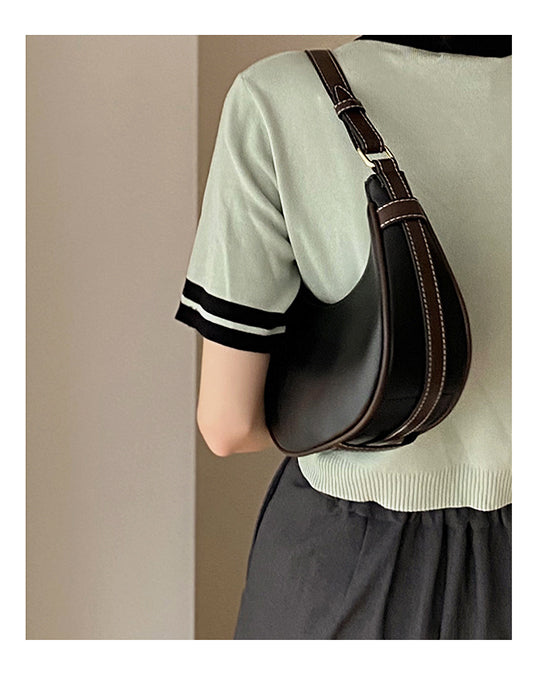 Hot Sale Small Half Moon Armpit Bag