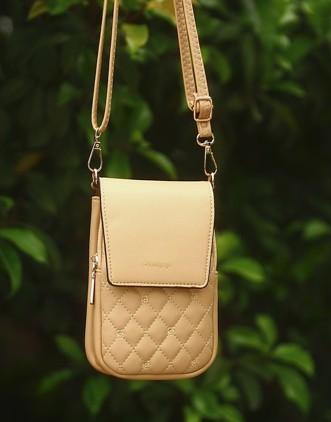 Yenesy Quilted Purse&Mini Phone Bag