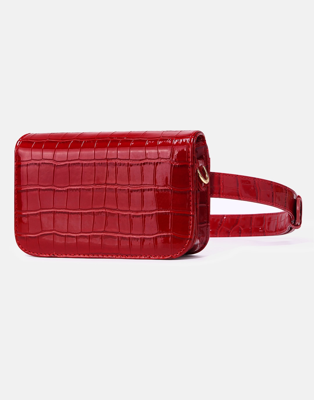 Yenesy Women's Mini Waist Bag Crocodile PU Leather Phone Bag