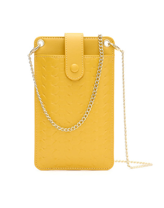 Metal Chain Thin Women Phone Bag