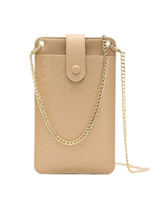 Metal Chain Thin Women Phone Bag