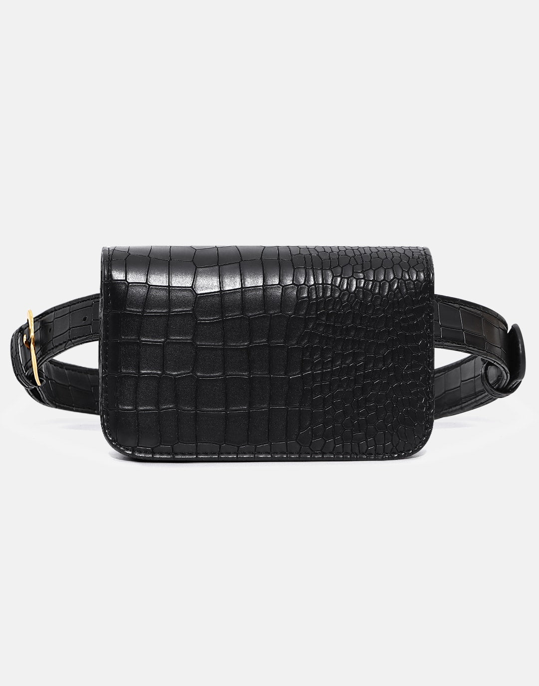 Yenesy Women's Mini Waist Bag Crocodile PU Leather Phone Bag