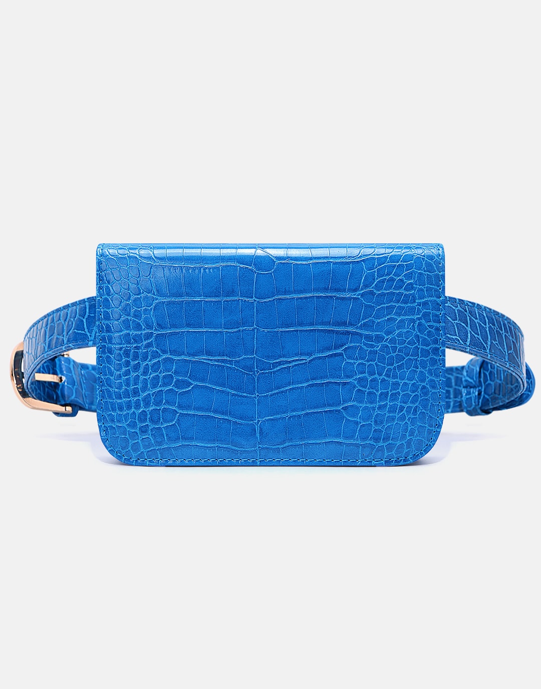 Yenesy Women's Mini Waist Bag Crocodile PU Leather Phone Bag